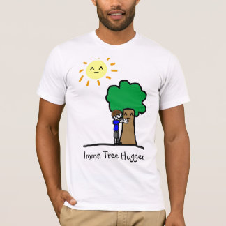 Tree hugger utslagsplats t-shirt