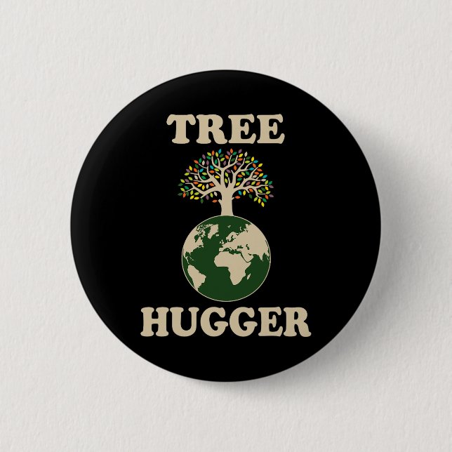Tree hugger Vintage: Retro Nature Environmental Ea Knapp (Framsida)