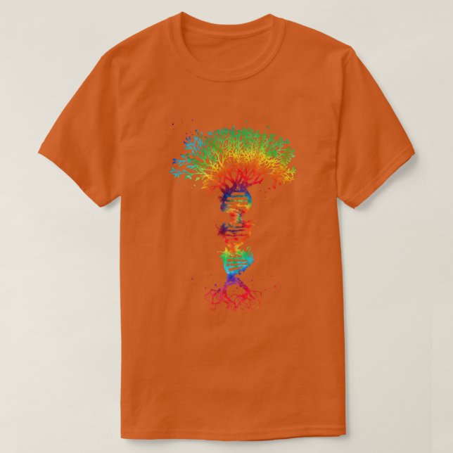 Tree Life Genetics Biologist Science Earth Day Pre T Shirt (Design framsida)