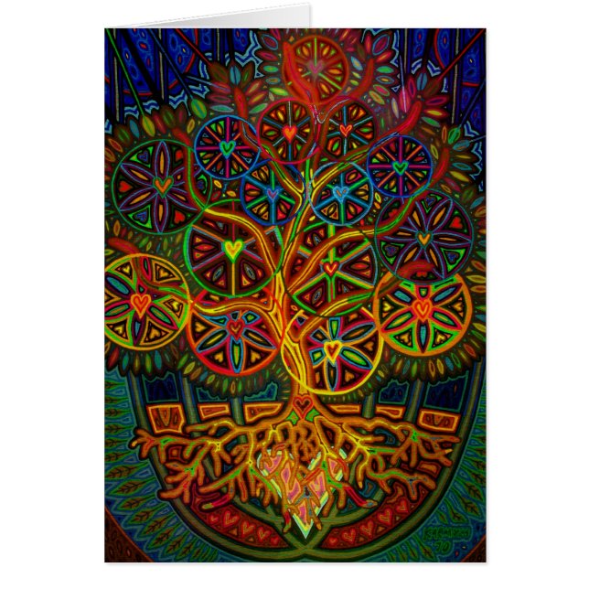 tree of knowledge digital - 2012 hälsningskort (Framsidan)