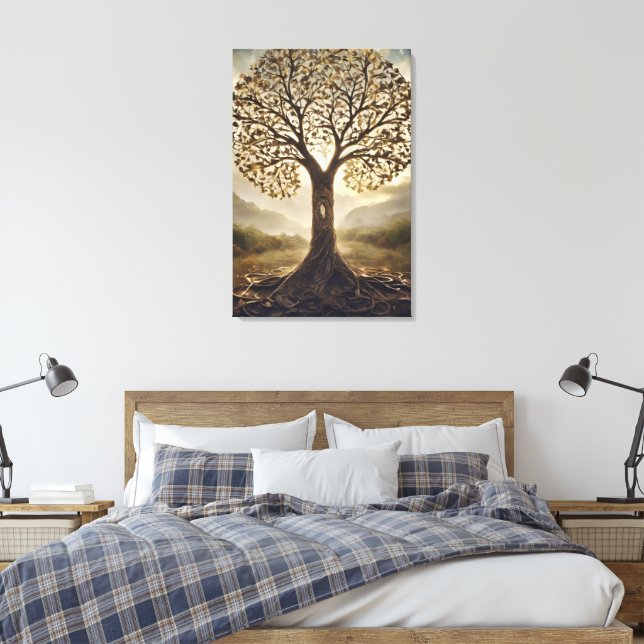 Tree of Life Canvastryck (Insitu (sovrum))