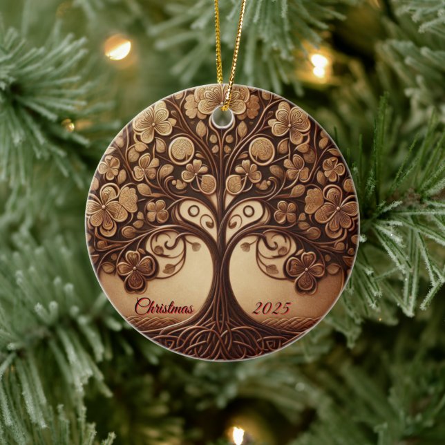 Tree of life Ceramic Ornament (Träd)