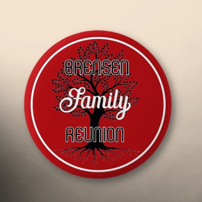 Tree of Life!  Family Reunion Button Knapp (Skapare uppladdad)