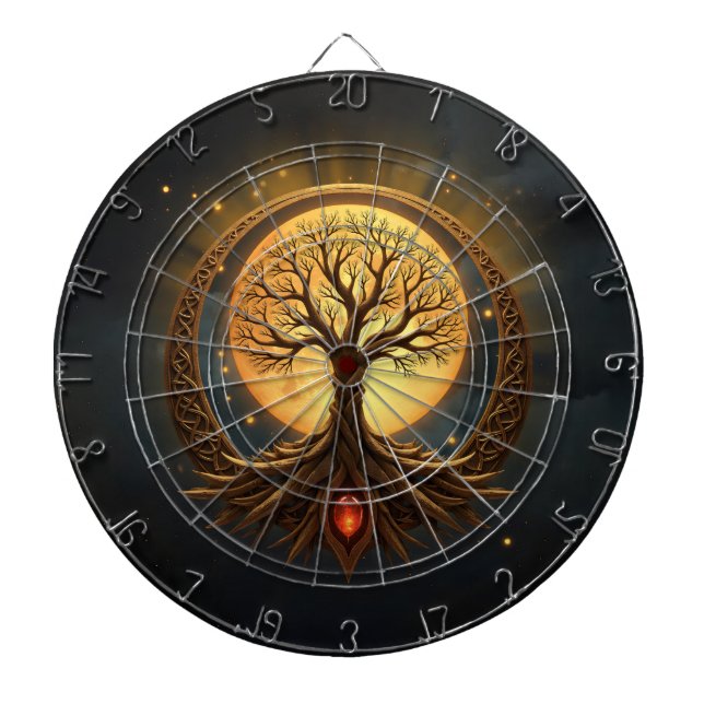 Tree of Life – Moonlit Enlightenment Darttavla (Framsidan)