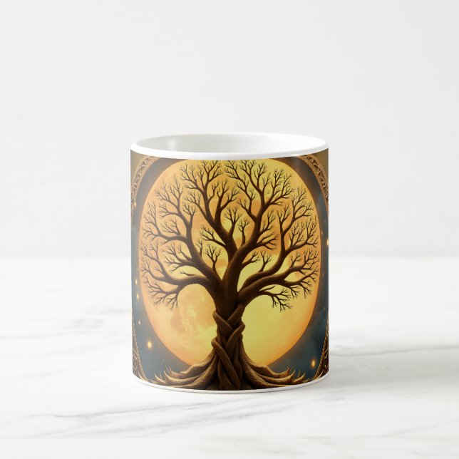 Tree of Life – Moonlit Enlightenment Kaffemugg (Center)