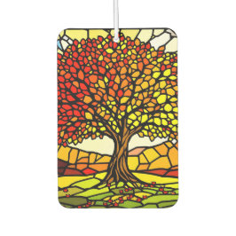 Tree of Life Shattered Glass Mosaic Autumn Colors