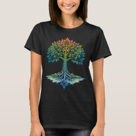 Tree of Life Shifting Dawn  T Shirt