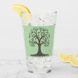 🌳 Tree of Life Tall Drinking Glass - Barware 🥛 Glaskopp