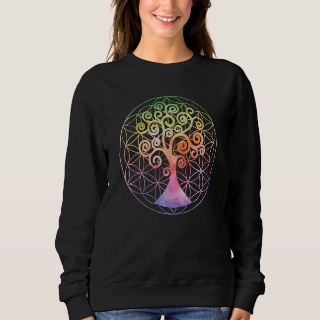 Tree of Life Tree of Life Celtic Symbol T Shirt (Framsida)