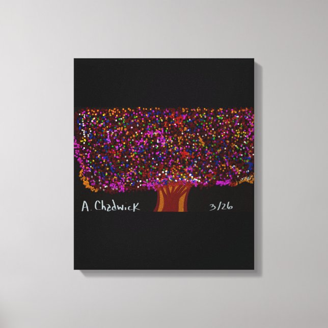 Tree of Prosperity  Canvastryck (Framsida)