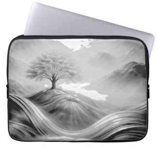 Tree of Serenity, a breathtaking fusion of nature. Laptop Fodral