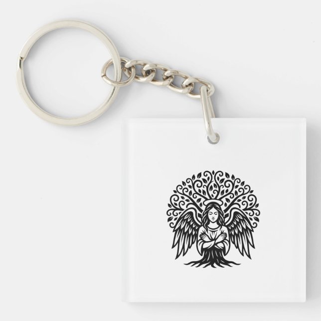 Tree of Wings Keychain (Framsidan)