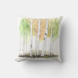 tree pillow kudde