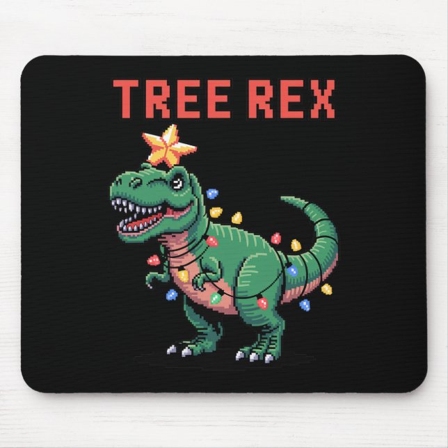 Tree Rex Fula Jultröja Dinosaurie  Musmatta (Framsidan)