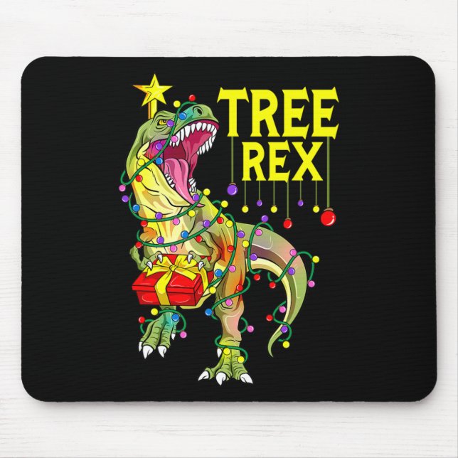 Tree Rex! Rolig jul paleontolog  Musmatta (Framsidan)