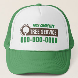 Tree Service Trucker Hat Keps