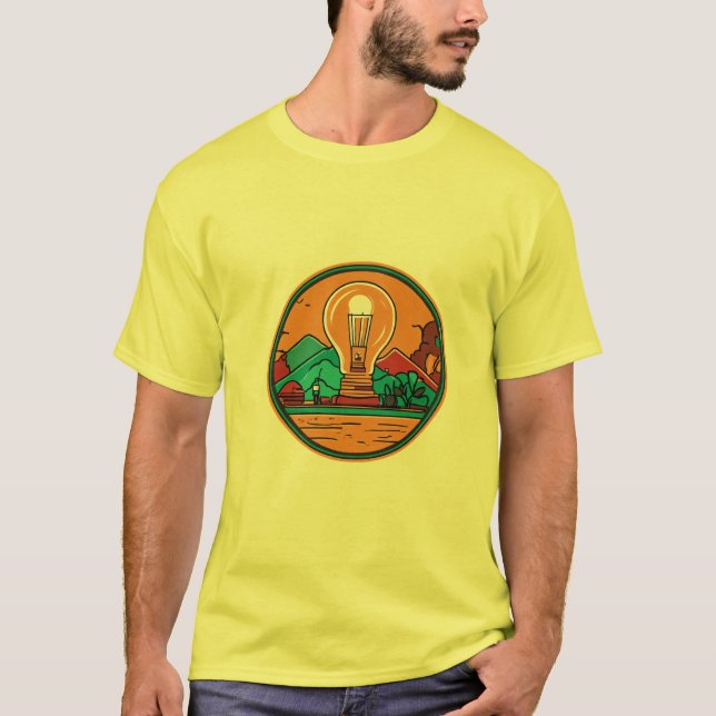 Treehouse Dreams: Äventyr Awaits T Shirt (Framsida)