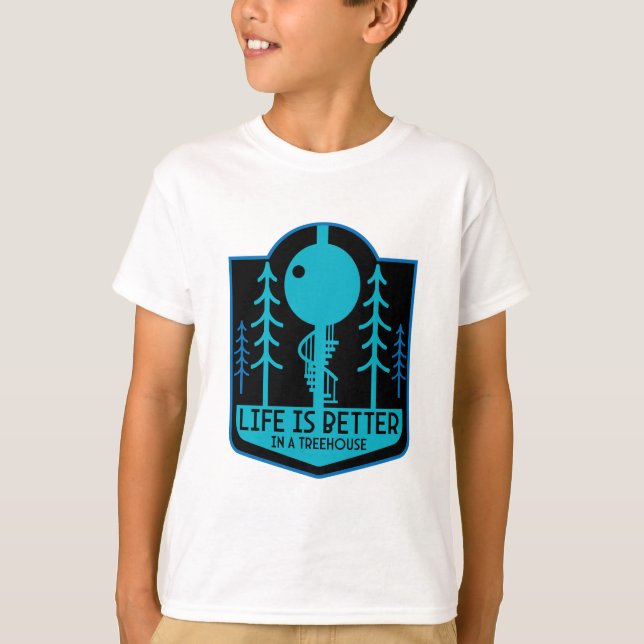Treehouse Homes T Shirt (Framsida)
