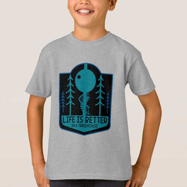 Treehouse Homes T Shirt (Framsida)