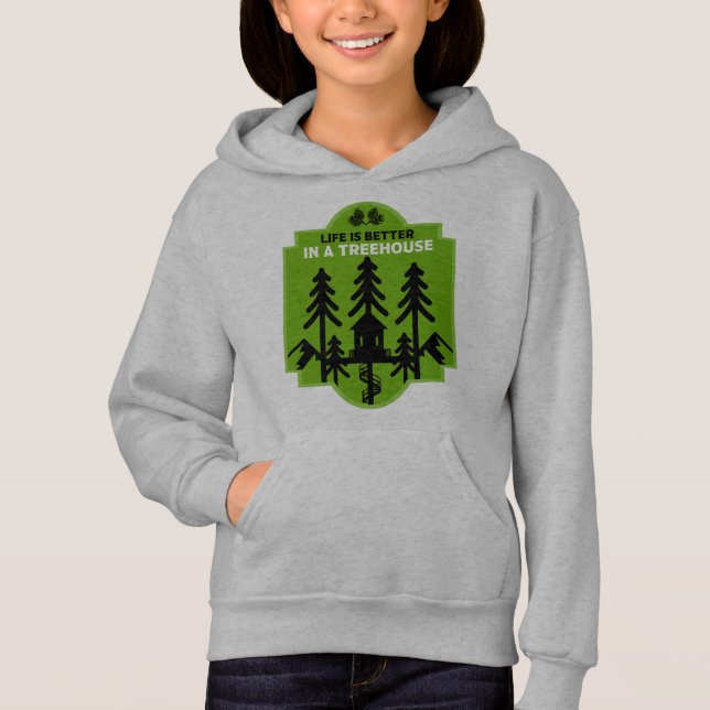Treehouse Living T Shirt (Framsida)