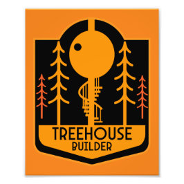 Treehouse Master Builder Fototryck