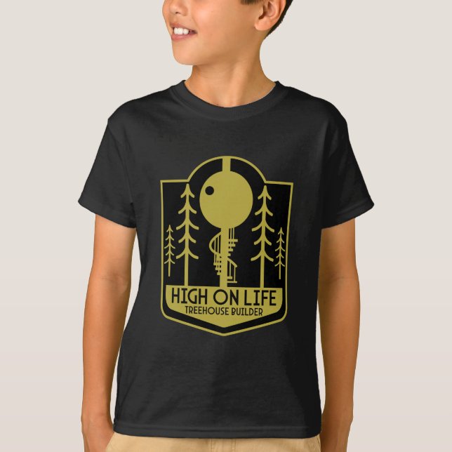 Treehouse Master Builder T Shirt (Framsida)