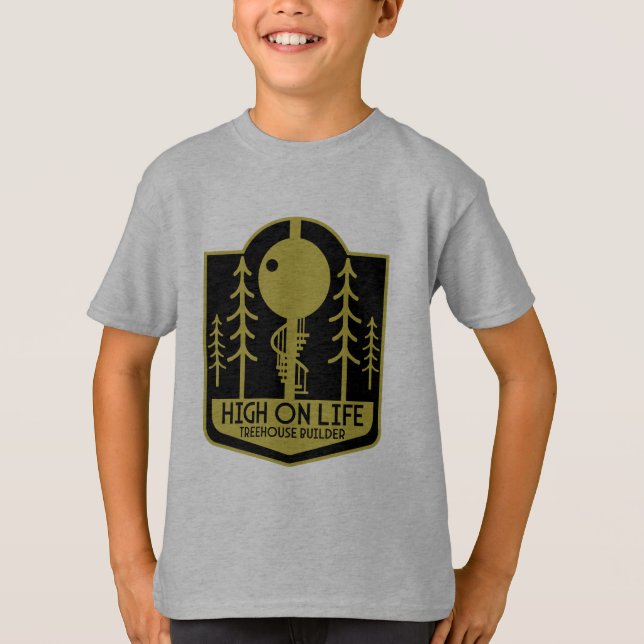 Treehouse Master Builder T Shirt (Framsida)