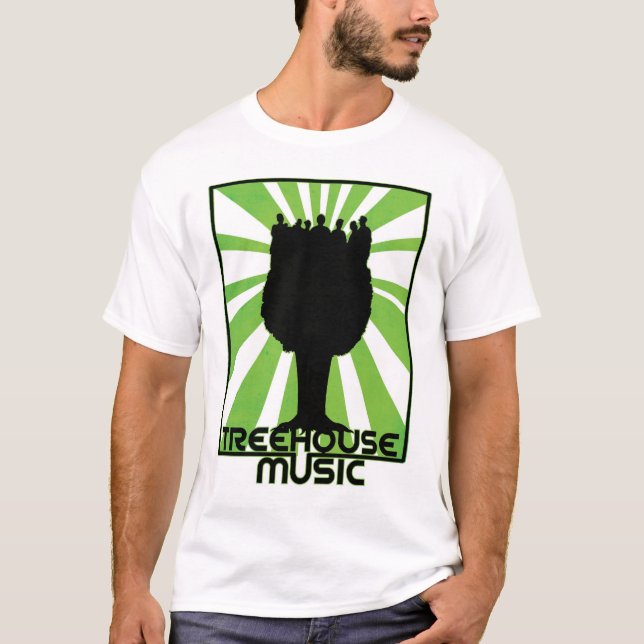 TREEHOUSEMUSIKLOGOTYP T SHIRT (Framsida)