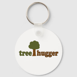 Treehugger (träd) nyckelring