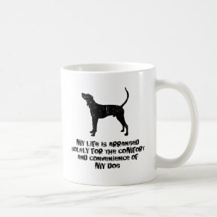 Treeing fotgängareCoonhound Kaffemugg