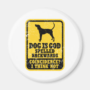 Treeing fotgängareCoonhound Magnet