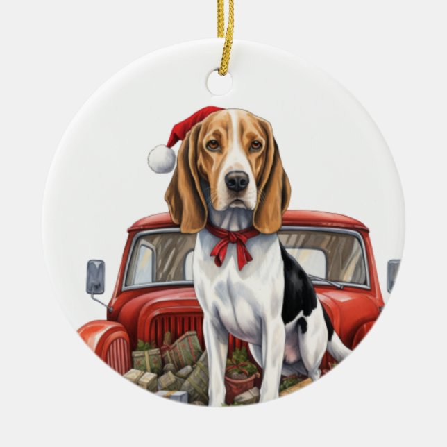 Treeing Walker Coon Hound ornament (Framsidan)