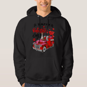 Treeing Walker Coonhound Glad Valentine Day Cla Hoodie