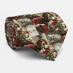 Treeing Walker Coonhound Hund Jul Festlig Slips