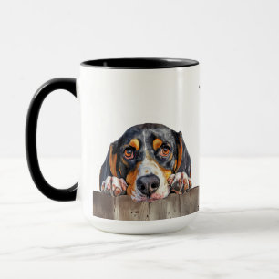 Treeing Walker Coonhound Hund Mugg