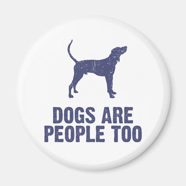 Treeing Walker Coonhound Magnet (Framsidan)
