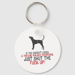 Treeing Walker Coonhound Nyckelring