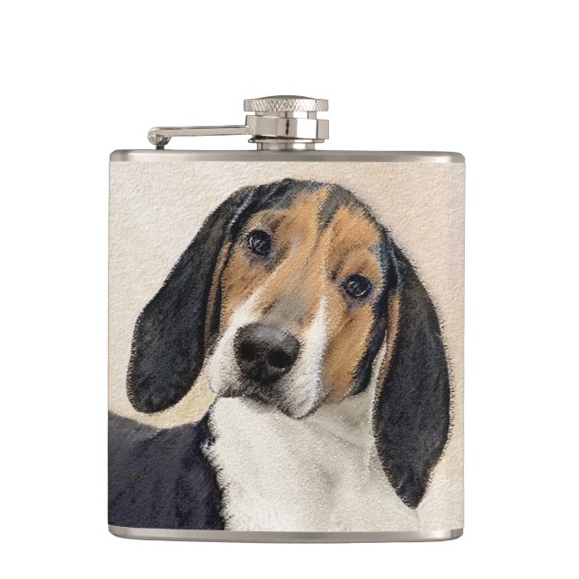 Treeing Walker Coonhound Painting - Original Art Fickplunta (Framsidan)