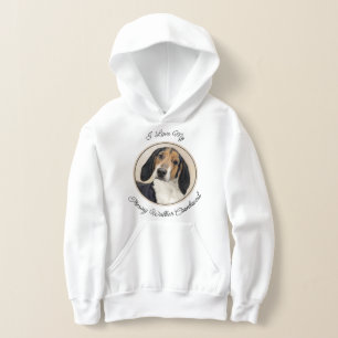 Treeing Walker Coonhound Painting - Original Art T Shirt