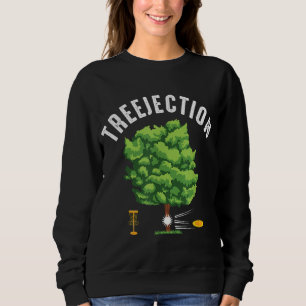 Treejection Funny Disk Golf Player Frisbee Golfer T Shirt