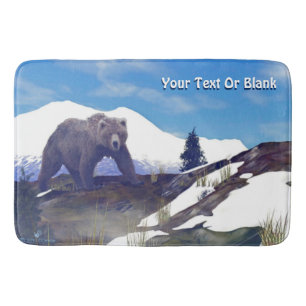 Treeline Grizzly Badrumsmatta