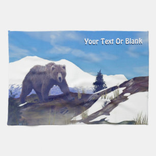 Treeline Grizzly Kökshandduk