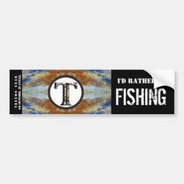 Treemo Nature Personlig Bumper Sticker - Fish Bildekal