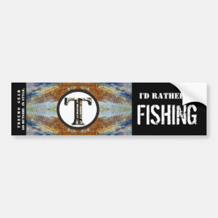 Treemo Nature Personlig Bumper Sticker - Fish Bildekal