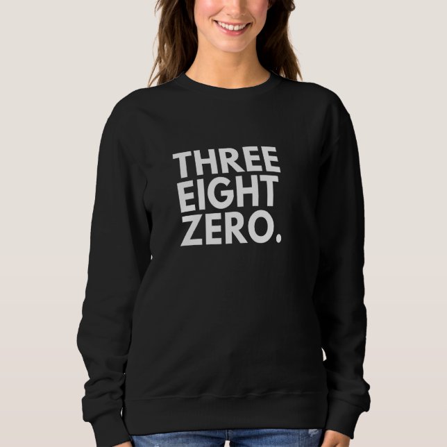 TREENÅTTIO Area Code 380 Columbus OH Ohio US T Shirt (Framsida)