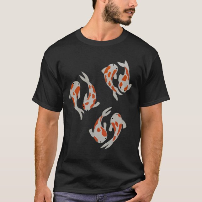 Treenigheten av Koi-fiskar T Shirt (Framsida)