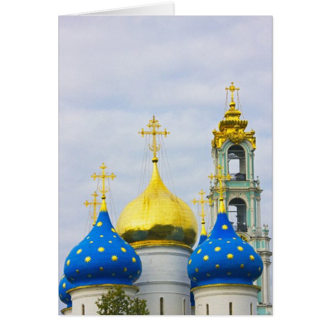 Treenighetsklostret Sergiev, Sergiev-Posad Hälsningskort (Framsidan)