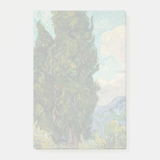 Trees by Vincent Van Gogh Post-it Block