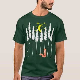 Trees Foes Forests Wildlife Night T Shirt