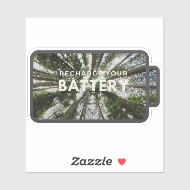 Trees Recharge Sticker Klistermärken (Ark)